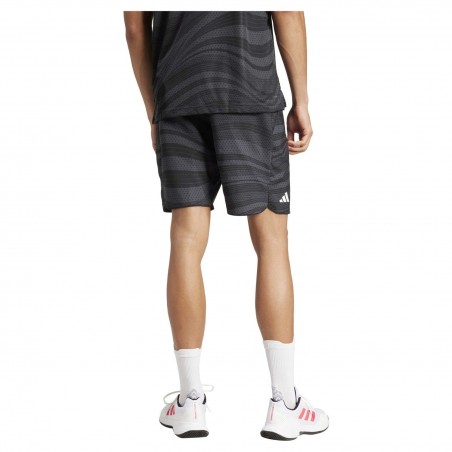Pantalon Corto Adidas Club Graph Color Carbon/black
