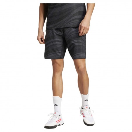 Pantalon Corto Adidas Club Graph Color Carbon/black