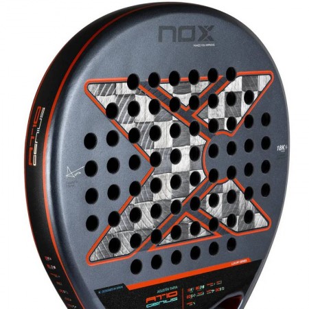 Pala de Padel Nox At10 Genius 18k...